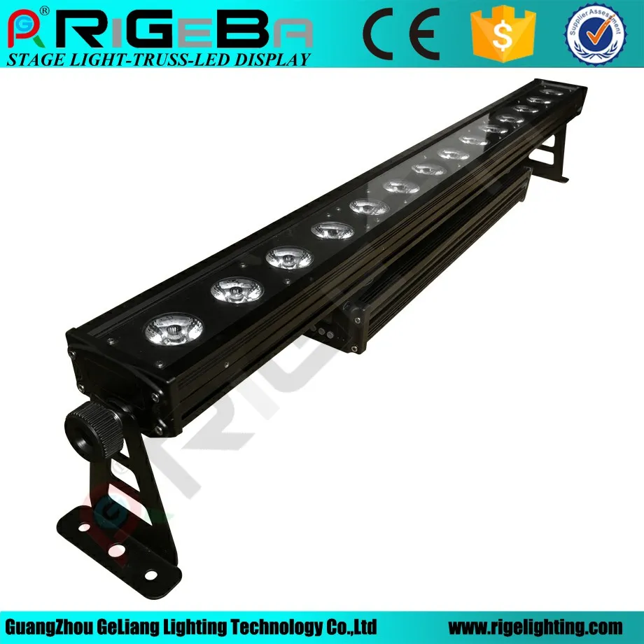 18LEDs*12W RGBWA UL 6 in 1 Outdoor LED Wall Washer Stage Light