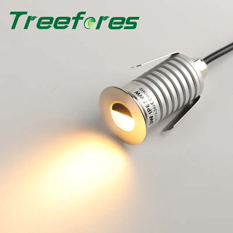 3W LED Spotlight IP67 12V 24V CREE Lamp Outdoor Lighting