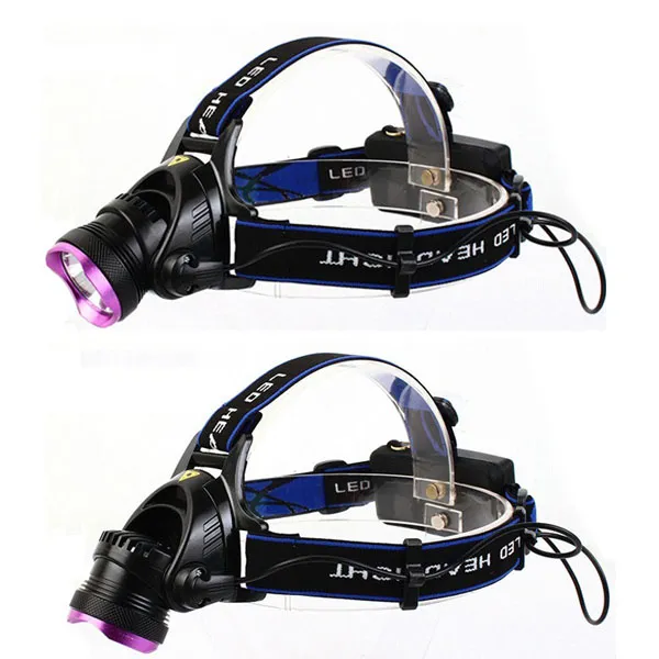 400 Lumen High Power Zoomable T6 LED Headlamp