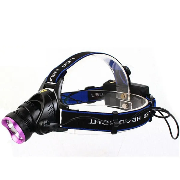 400 Lumen High Power Zoomable T6 LED Headlamp