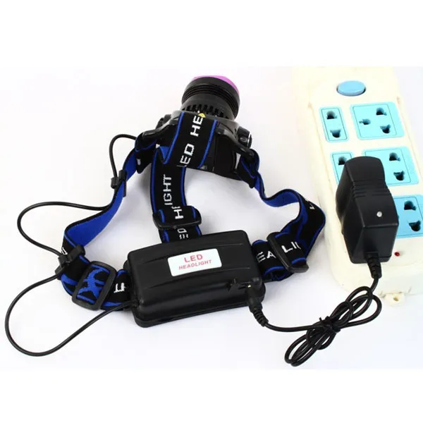 400 Lumen High Power Zoomable T6 LED Headlamp