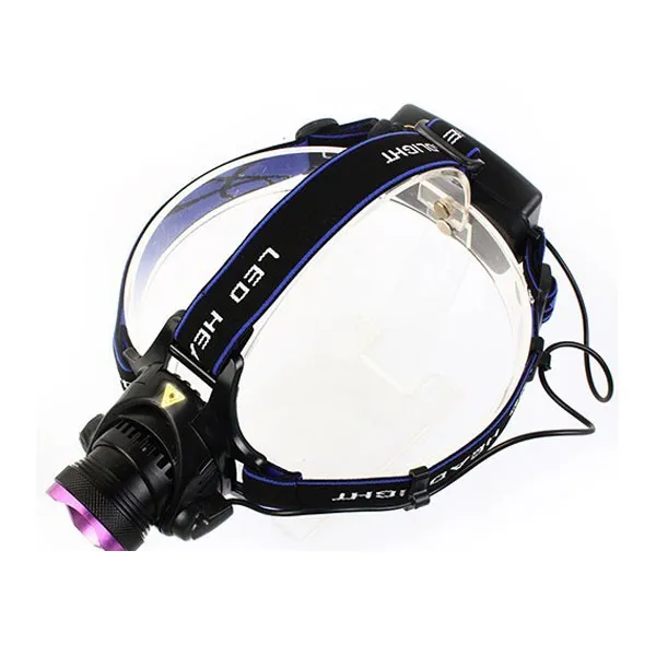 400 Lumen High Power Zoomable T6 LED Headlamp