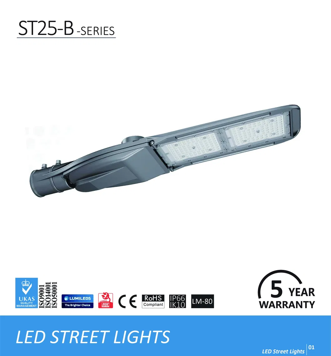 Chz Company High Lumens 150lm/W IP66 Waterproof 60W 80W LED Street Lamp 5 Years Warranty