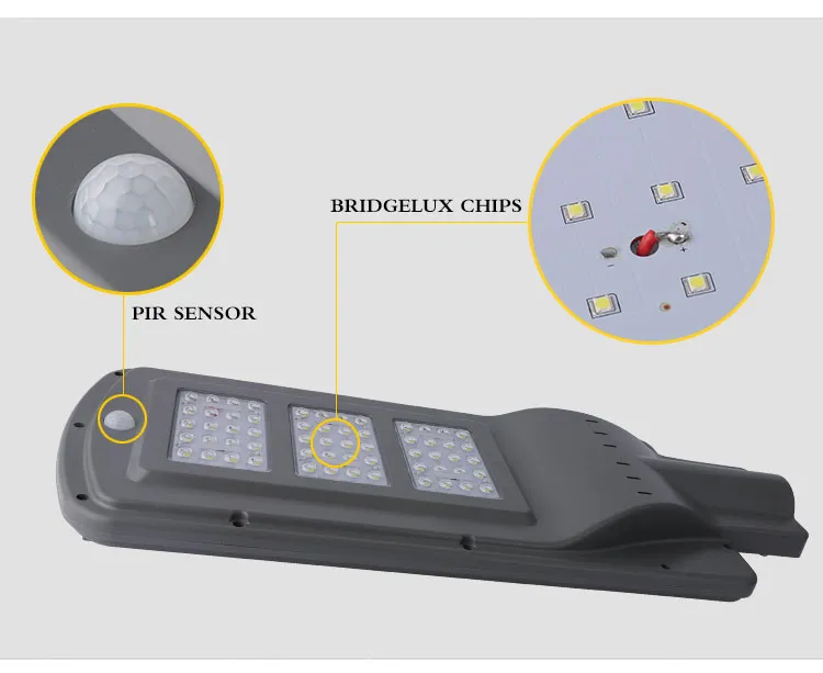 Delight Integrated Lighting 40W All in One Solar LED Street Light