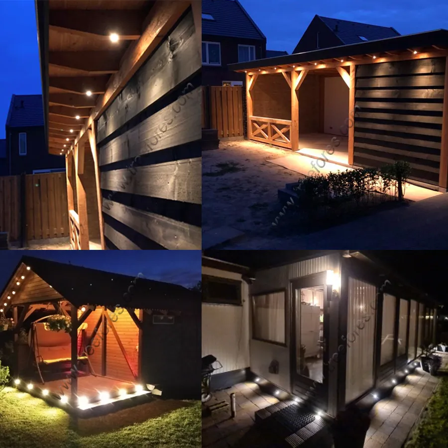 DIY Lighting System 1W IP65 Mini LED Spotlight RGB with Controller