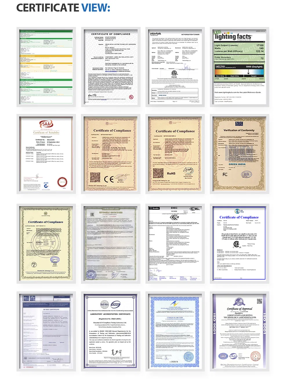 Dlc UL Ce SAA (80W 100W 150W 200W 310W) LED Linear Lighting High Bay HID Fixtures Lamp Light