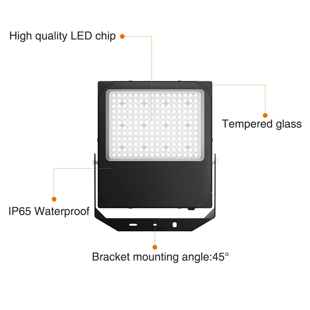Factory Price China Outlet LED Reflektor with Sensor 20 W