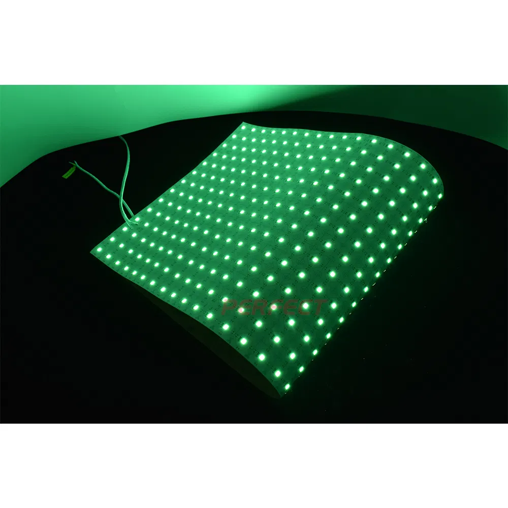 Flexible SMD2835 LED Light Sheet Green Color IP50 Waterproof LED Backlight Lighting
