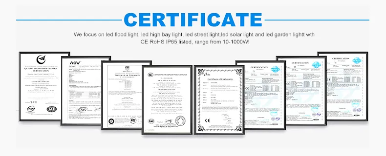 High Lumen IP65 LED Street Lamps 100W