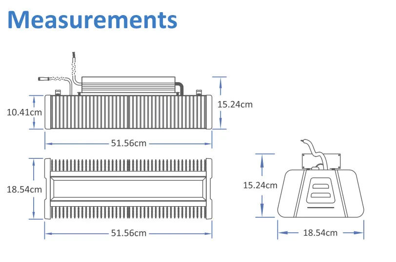 High Quality Commercial Greenhouse CE RoHS 300W LED Grow Light