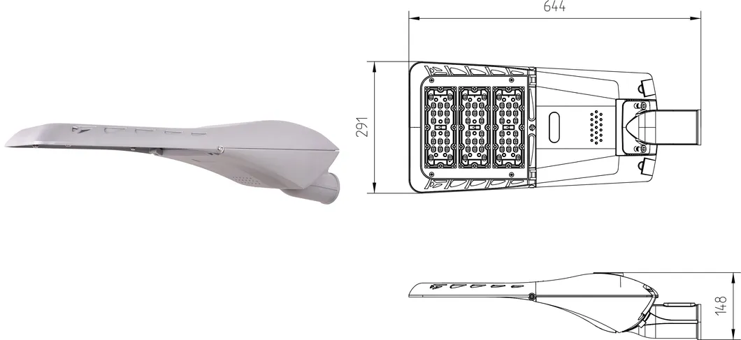 JY05MB 60-120W LED Street Light