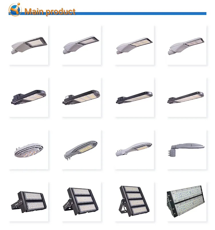 LED LED Street Lights 150W up to 150lm/W with 5 Years Warranty