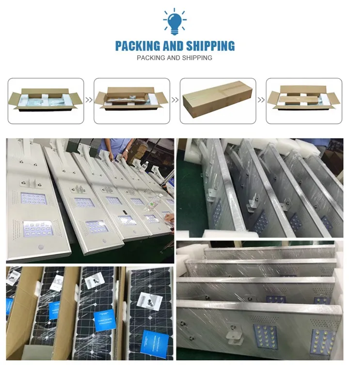 LiFePO4 Battery 12.8V/27ah 40W Outdoor Road Solar Street LED Light