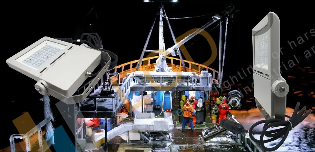 Manufacturing LED Outdoor Marine Flood Light IP66 Rescue LED Mobile Light 20V-24V 80W/100W/150W/200W for Working Floodlight with 5years Warranty LED Lamps