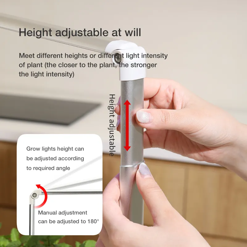 Smart Planter All in One Integrated Hydroponic Grow Light LED Lamp Garden