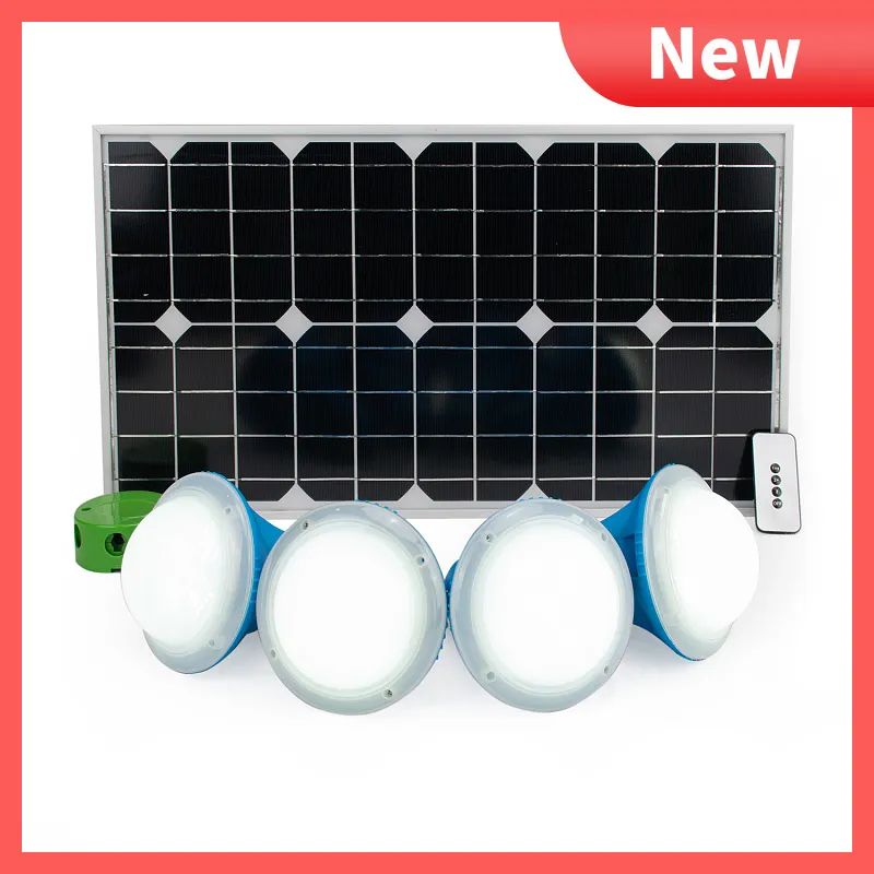 Solar Lights Portable Home Solar Power System Remote Control Lights