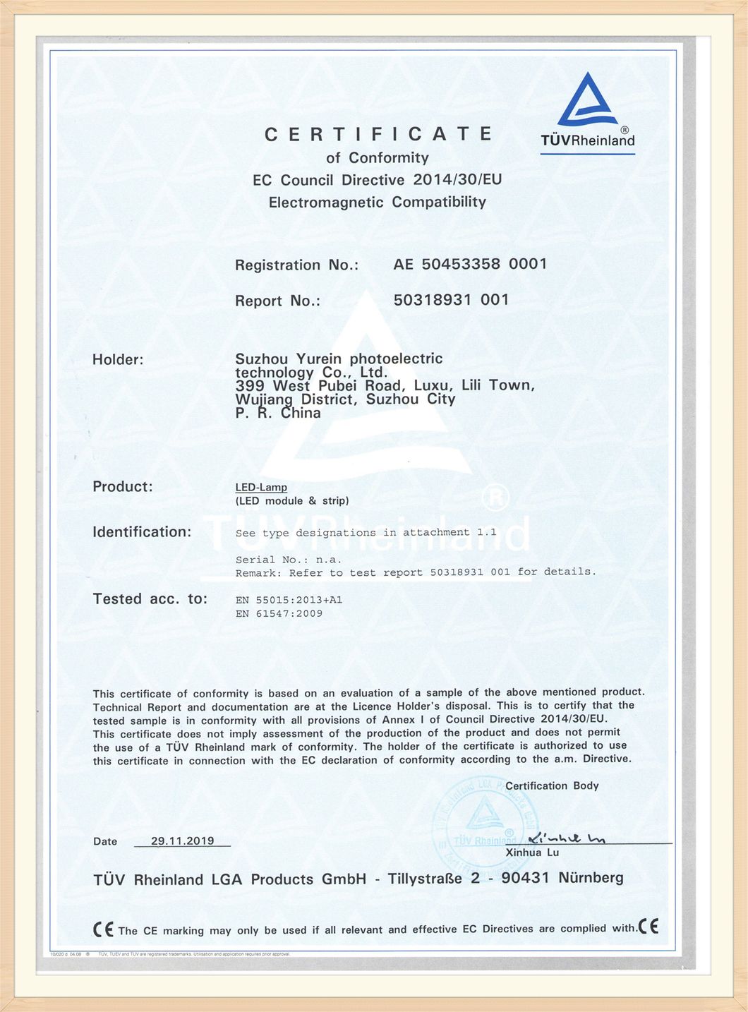 TUV-CE, UL Approved LED Light Strips 3years Warranty LED Strip