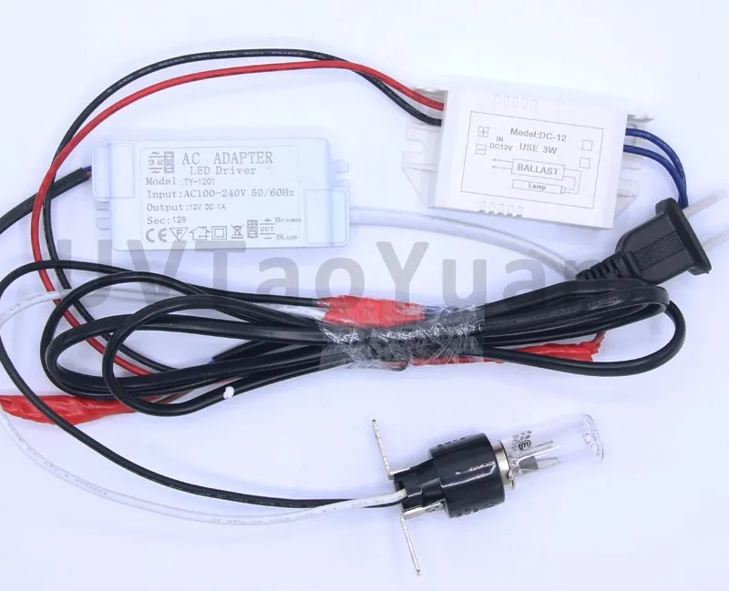 UV Germicidal Lamp 254nm 12V 3W